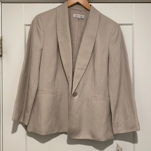 Linen cream jacket